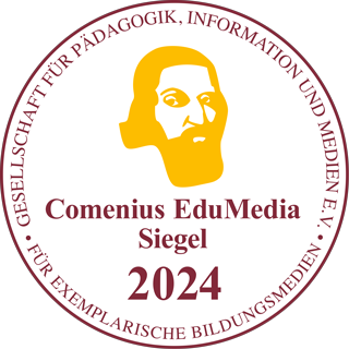 Jugend und Finanzen Comenius-EduMedia-Siegel 2023 für das Schulserviceportal "Jugend und Finanzen"